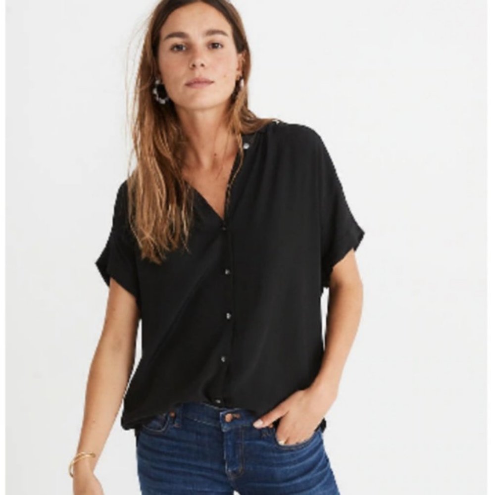 Madewell "Central Drapery Shirt" Size S